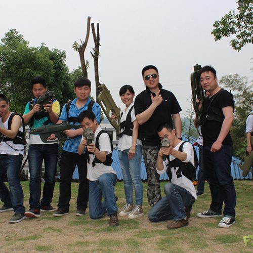 青天寨镭战活动3组合影