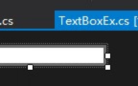 C#制作高仿360安全卫士窗体(三)- 文本框