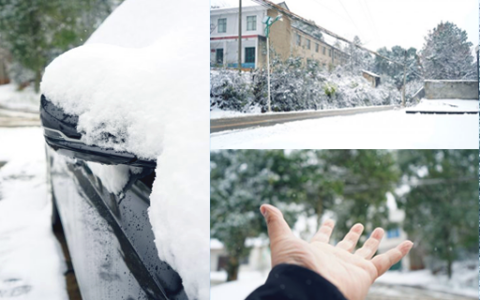 记录2021年的最后一场雪