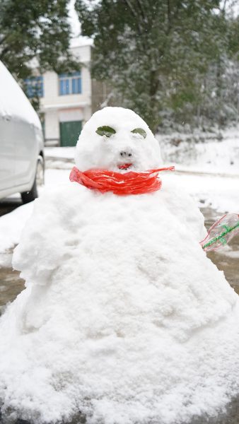 记录2021年的最后一场雪